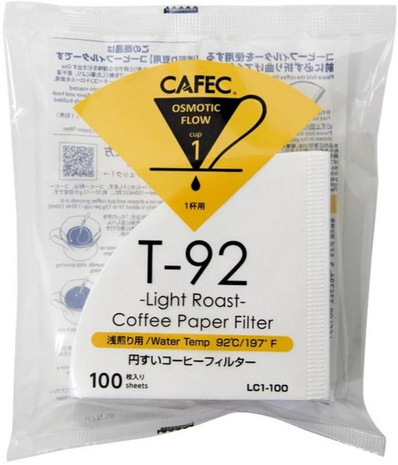 Cafec Light Roast Filter Paper cup1. 100 units in a bag,