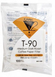 Cafec Medium-Dark Roast Filter Paper cup1. 100 units in a bag.
